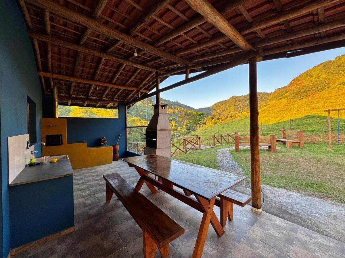 Casa De Campo Na Mantiqueira Піндамонянгаба Екстер'єр фото